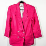 Vintage 1980’s blazer‎ in bright pink Photo 0