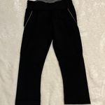 Lululemon Black Crops 19” Size 4 Photo 0