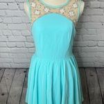 City studio teal party dress size 5 Blue Photo 0