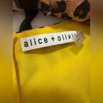 Alice + Olivia  Black and Gold Winnie Romper Size 10 Photo 4