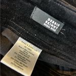 Veronica Beard  Debbie High Rise Button Fly Black Velvet Pants Size 30 Photo 12