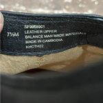 Sofft Naisbry Black Leather Flats Shoes Booties with Elastic Panels 7.5 Photo 7