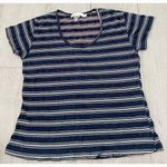 Fresh Produce  Striped Round Neck Shirt Top Photo 0
