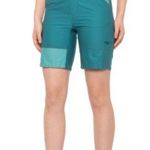 Outdoor Research Teal Quarry Shorts Washed Peacock Athletic Hiking [size 8] New Blue Photo 0