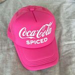 Coca-Cola  spiced neon pink trucker hat Photo 0