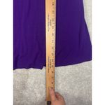 Eileen Fisher  long sleeve ballet neck‎ viscose jersey tunic top  Purple Xs Photo 5