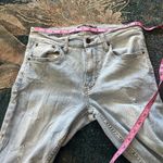 RSQ Women’s Slim Fit Light Wash Distressed Jeans 29x30 High Rise Vintage 90s Photo 12