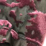 Simply Vera : Velvet and Mesh Maroon Long Sleeve Photo 5