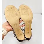 Stuart Weitzman Starla 80 Ankle Strap Leather Heel Gunmetal Gray Silver US 8 Photo 10