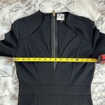 Privy edgy, sexy vampire Black tight mini dress with plunging neckline NWT MD villain Photo 9