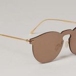 illesteva Brown Leonard Mask Sunglasses $190 Photo 0