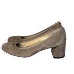 VANELI CAMILA Pump Block Heel Tan MILITARY SUEDE‎ Size 9 Photo 3