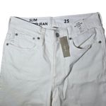 J.Crew J. Crew Slim boyfriend jean in white 25 NWT Photo 4
