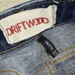 Driftwood  Colette Jeans Aztec‎ Southwestern Embroidered Hem Straight Leg Size 28 Photo 2