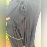 Banana Republic New NWT SEMIFORMAL BLACK CREPE SPAGHETTI STRAP PIN-TUCK DRESS Photo 6