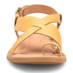 NEW Born Inya Crossover Sandal YELLOW LEATHER Womens Size 6M Shoes‎ Photo 1