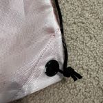 Sale! Diadora Pink White Drawstring Bag Sports Soccer Nylon Knapsack B5 Photo 2