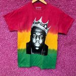 The Notorious BIG King of New York Rap Tricolor Dip-Dye Med Photo 0