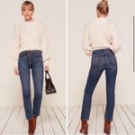 Reformation  | Winona Mid Button Fly in Baltic Wash | 27 Photo 5