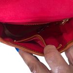 Dooney & Bourke "All Weather Leather" duck bag mini crossbody in navy blue Photo 6