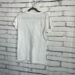 Disney  Minnie Mouse Silhouette Graphic Tee Women’s S White Red Bow 100% Cotton Photo 9