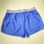 Under Armour Women's Blue Athletic Sporty Workout Logo Shorts Sz M Photo 2
