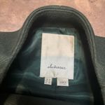 Elevenses Anthropologie  Green Pink Tamarisk Lattice Coat Preppy Womens 8 Photo 1