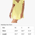 Amazon Yellow Puffy sleeve dress  Photo 2
