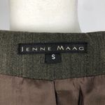 Vintage Jenne Maag Equestrian Wool Blend Blazer with Leather Trim Small Photo 11