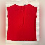 Montgomery Post Cheryl Airette Blouse Red Medium NWT STITCH FIX Photo 4