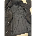 Liverpool Jeans Company Womens Black Quilted Hooded Long Trench Coat Jacket Size 1X Photo 7