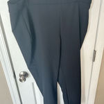 EXPRESS  black skinny dress pants with a side zipper size extra large XL stretchy Photo 0