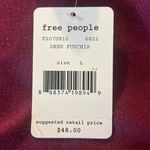 Free People HP🥳🥳 Mock Neck Sleeveless Top w/ Raw Hem Plum Purple NWT Photo 6