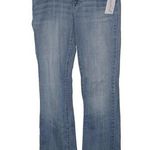 Abercrombie & Fitch Womens Stretch Blue Denim Light Wash Boot Cut Jeans Size 4 R Photo 0