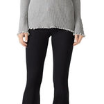 Revolve N12H Lilian Knit Asymmetric Sweater Gray Ribbed size XS Photo 0