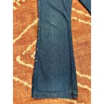 Womens 70s Vintage Time And Place Denim Flare Studded Jeans 10 Blue Photo 7