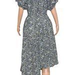 Apiece Apart Sandrine Cotton Silk Dress, Navy Floral, 8 (US) Photo 13