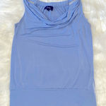 BWear Baby Blue Sleeveless Cowl Neck Top Size M Photo 0