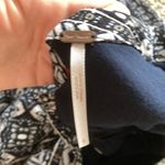 Free People Folk Swing Dress Long Sleeve Boho Hipster Black White Size 6 GUC Photo 9