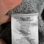 Current/Elliott Lightweight Gray Silver Metallic Stripe Sweater Crewneck Sz 1 Photo 4