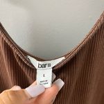 Bar III ribbed brown dress Photo 2