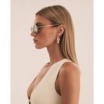 Banbe The Sampaio Sunglasses in Gold & Olive New Womens Sunnies Photo 9