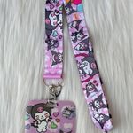 Kuromi lanyard with Id/ card holder Purple Photo 0