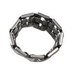 Watch Band Ring Chain Link Size 5.25 in Silver Photo 3