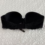 Victoria's Secret women size 32D Elegant Black Strapless Bra never used Photo 3