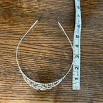 Tiara with rhinestones Silver Photo 5