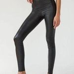 Wilfred Free Daria Pant High Waist Vegan Leather Legging in Black Medium Photo 0