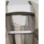 Oak + Fort  Vegan Leather Oversized Blazer XXS Cream Photo 4