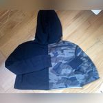 SheIn Women’s Small Hooded Crop Shirt Photo 1