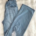 Hollister Light Wash Ultra High Rise Dad Jeans Photo 0